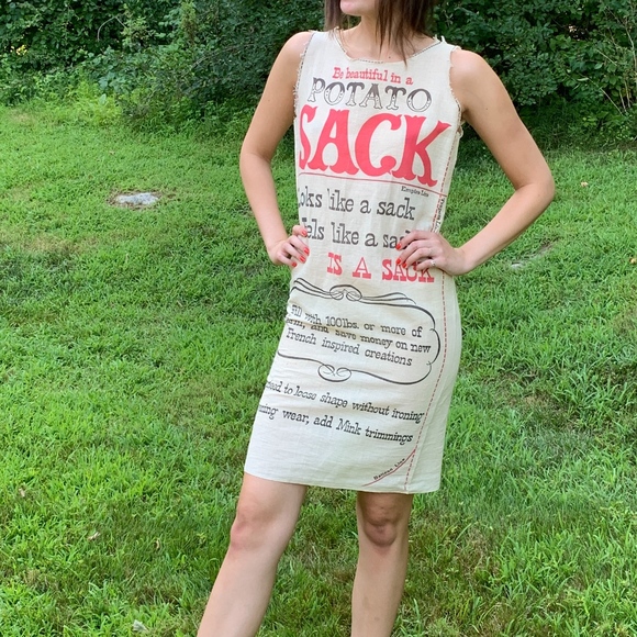 Iconic Marilyn Monroe Pop Art Potato Sack Dress - Picture 6 of 13